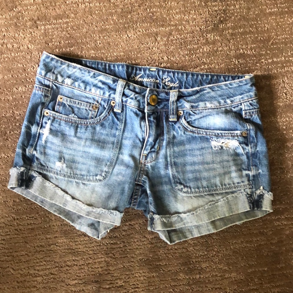American eagle jean shorts size 6